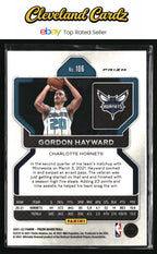 2021-22 Panini Prizm #106 Gordon Hayward Orange Ice