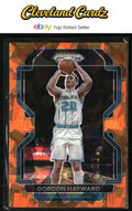 2021-22 Panini Prizm #106 Gordon Hayward Orange Ice