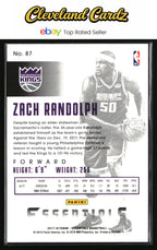 2017-18 Panini Essentials #87 Zach Randolph