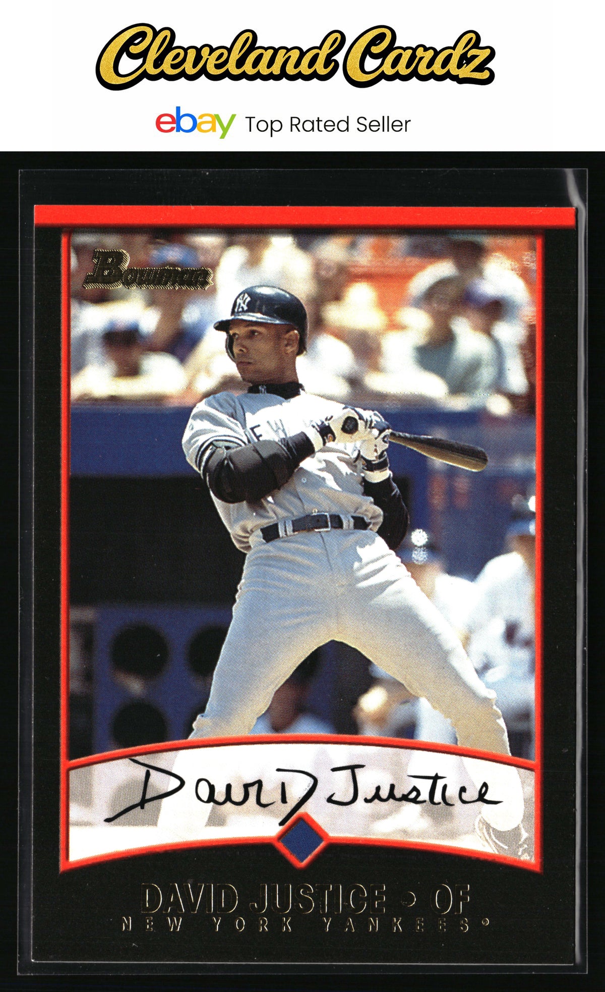 2001 Bowman #121 David Justice