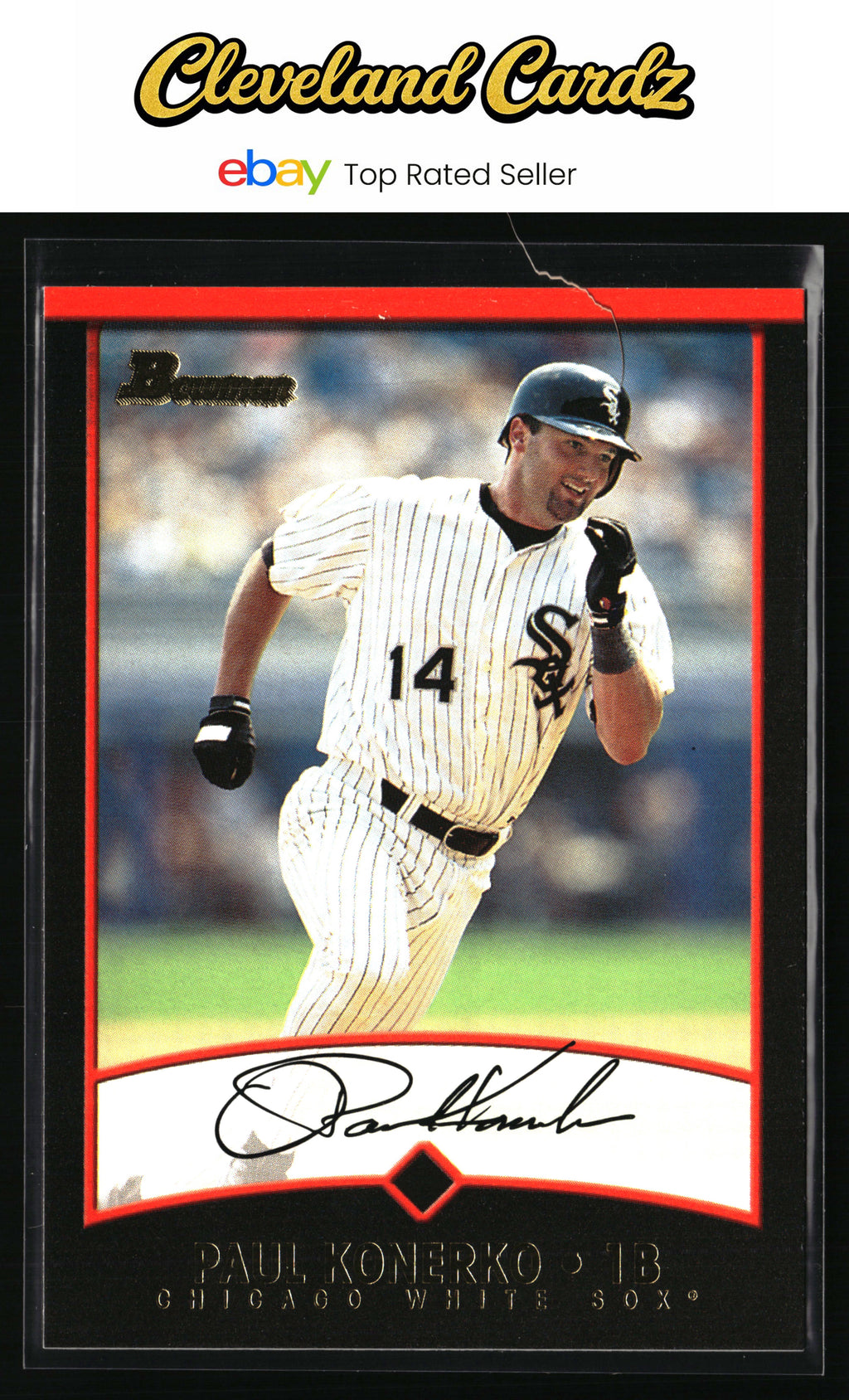 2001 Bowman #107 Paul Konerko