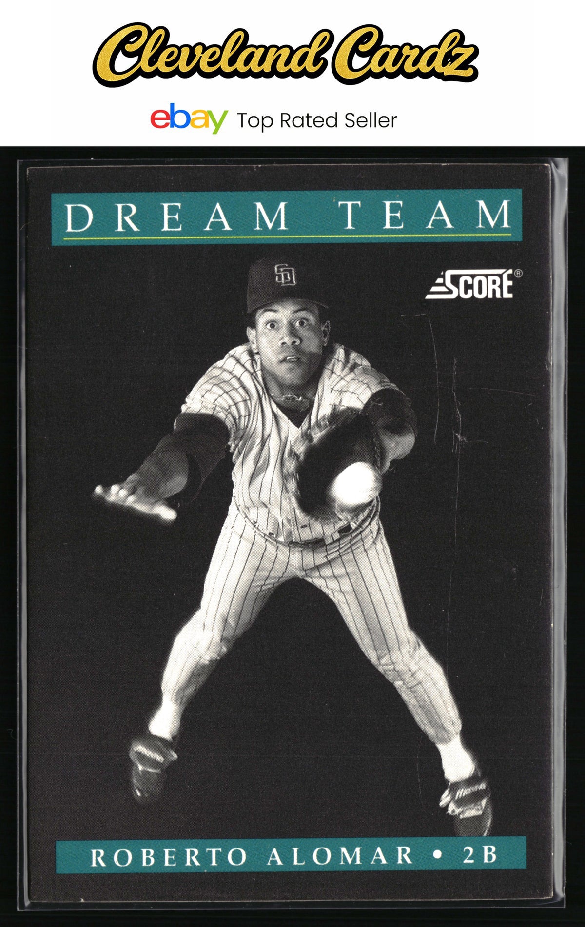 1991 Score #887 Roberto Alomar