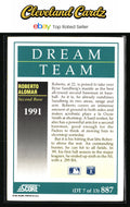 1991 Score #887 Roberto Alomar