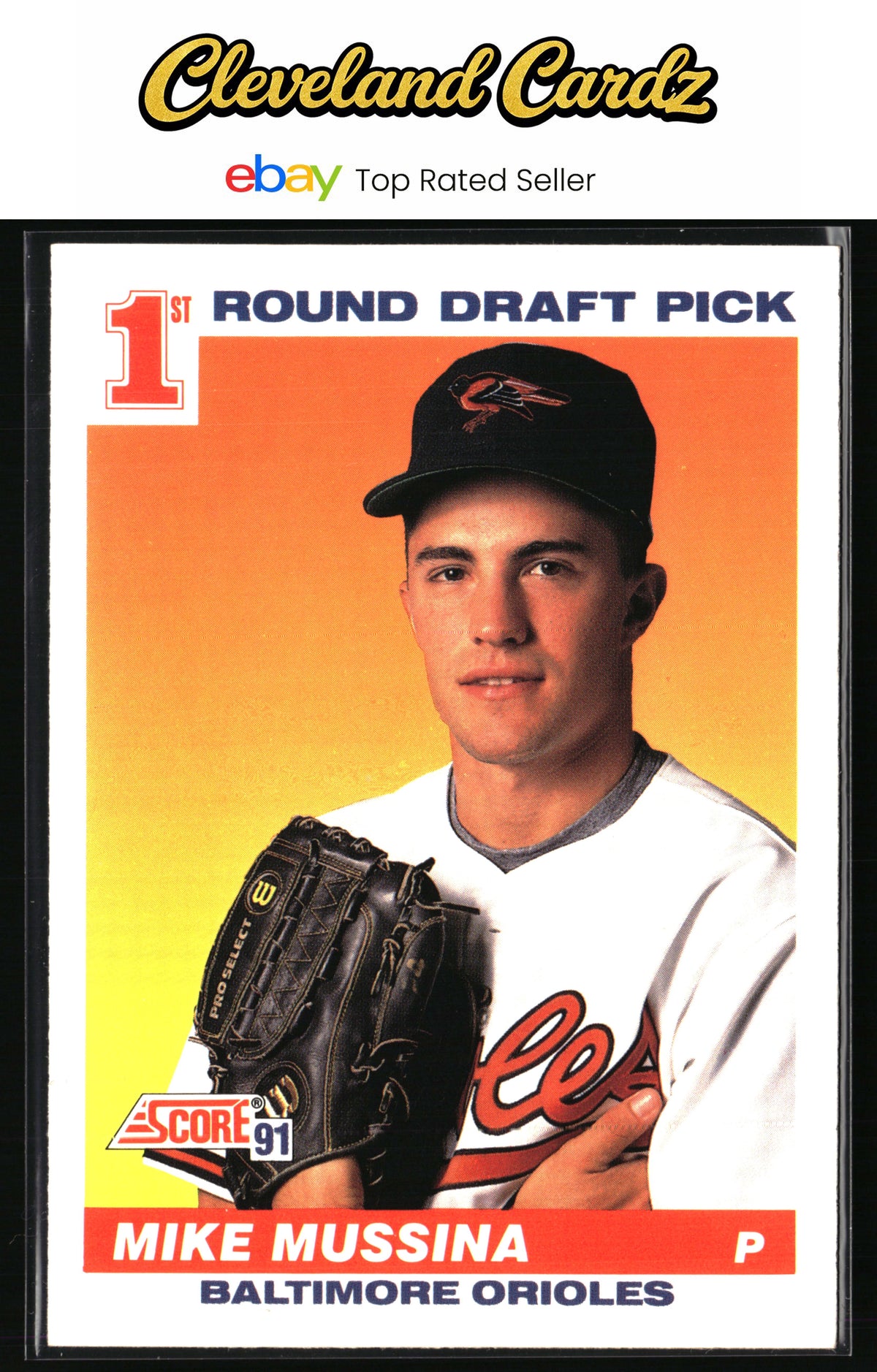 1991 Score #383 Mike Mussina