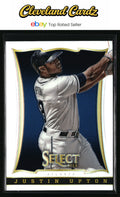 2013 Panini Select #75 Justin Upton Prizm