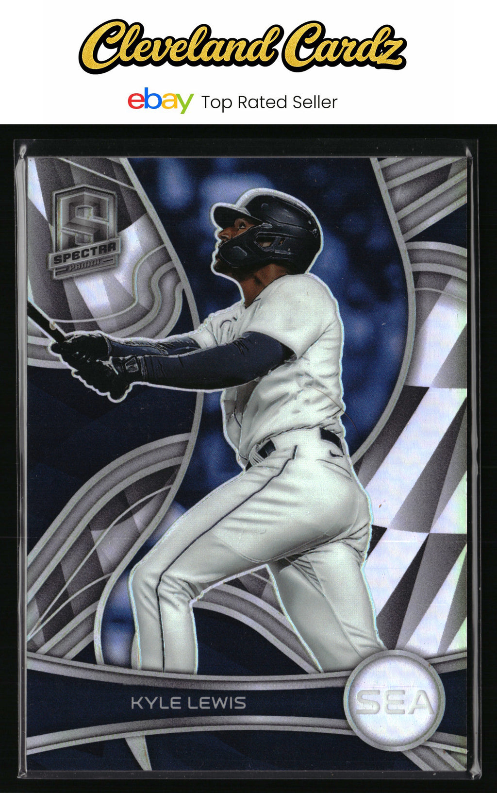 2022 Panini Chronicles #4 Kyle Lewis Spectra Holo