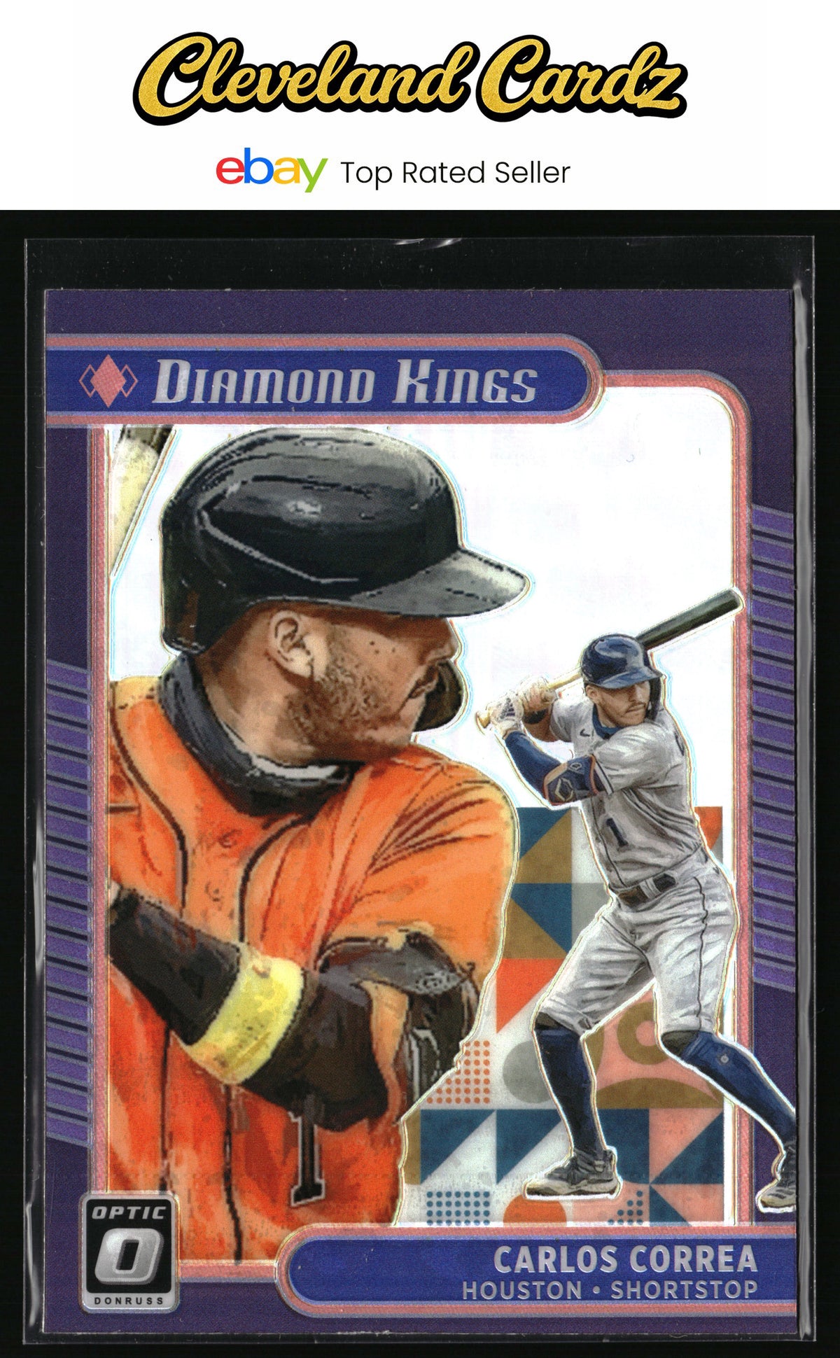 2021 Donruss Optic #12 Carlos Correa Holo