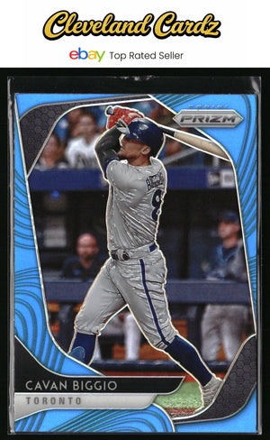 2020 Panini Prizm #120 Cavan Biggio Carolina Blue Prizm