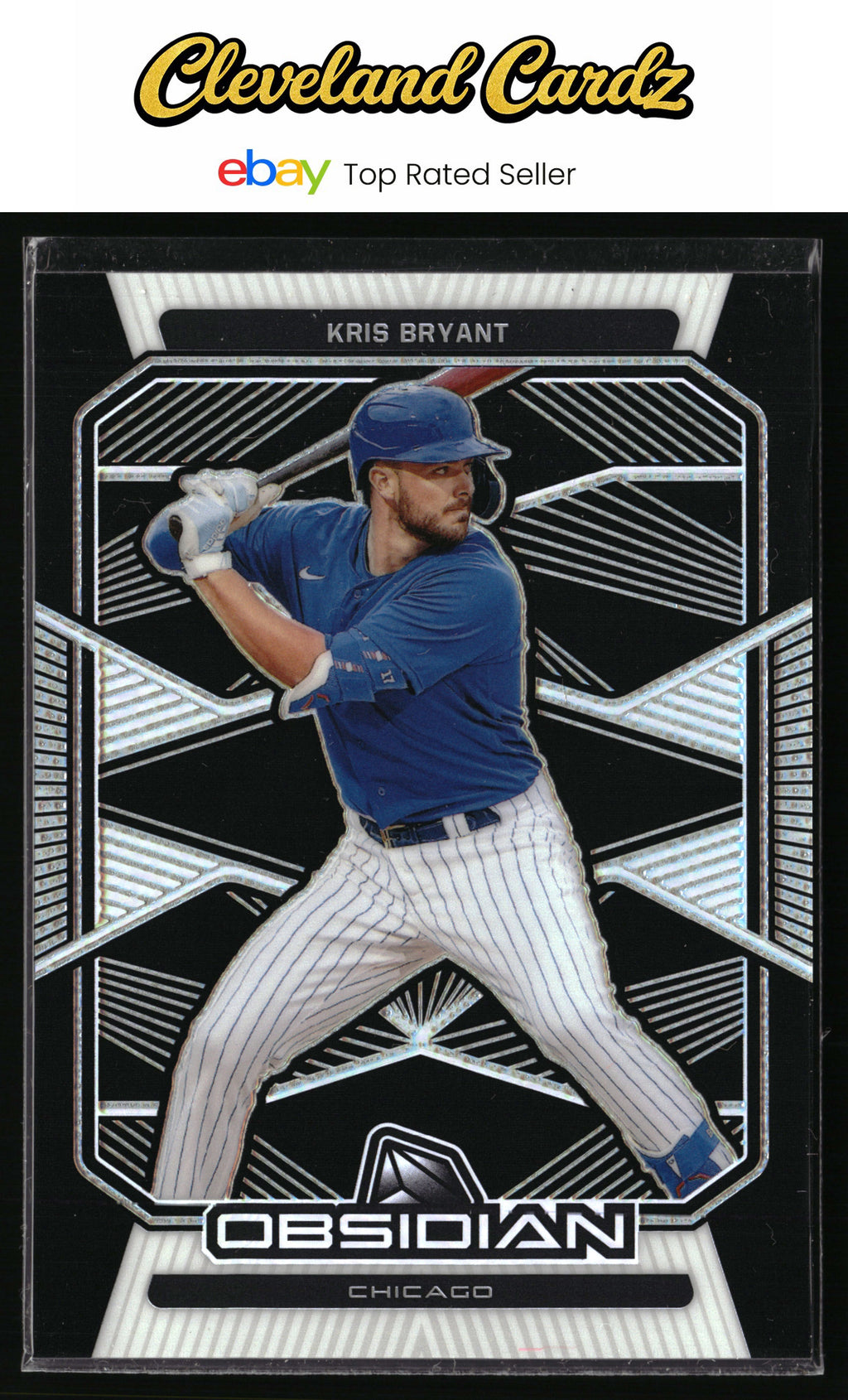 2020 Panini Chronicles #46 Kris Bryant Obsidian