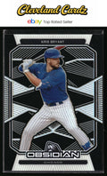 2020 Panini Chronicles #46 Kris Bryant Obsidian