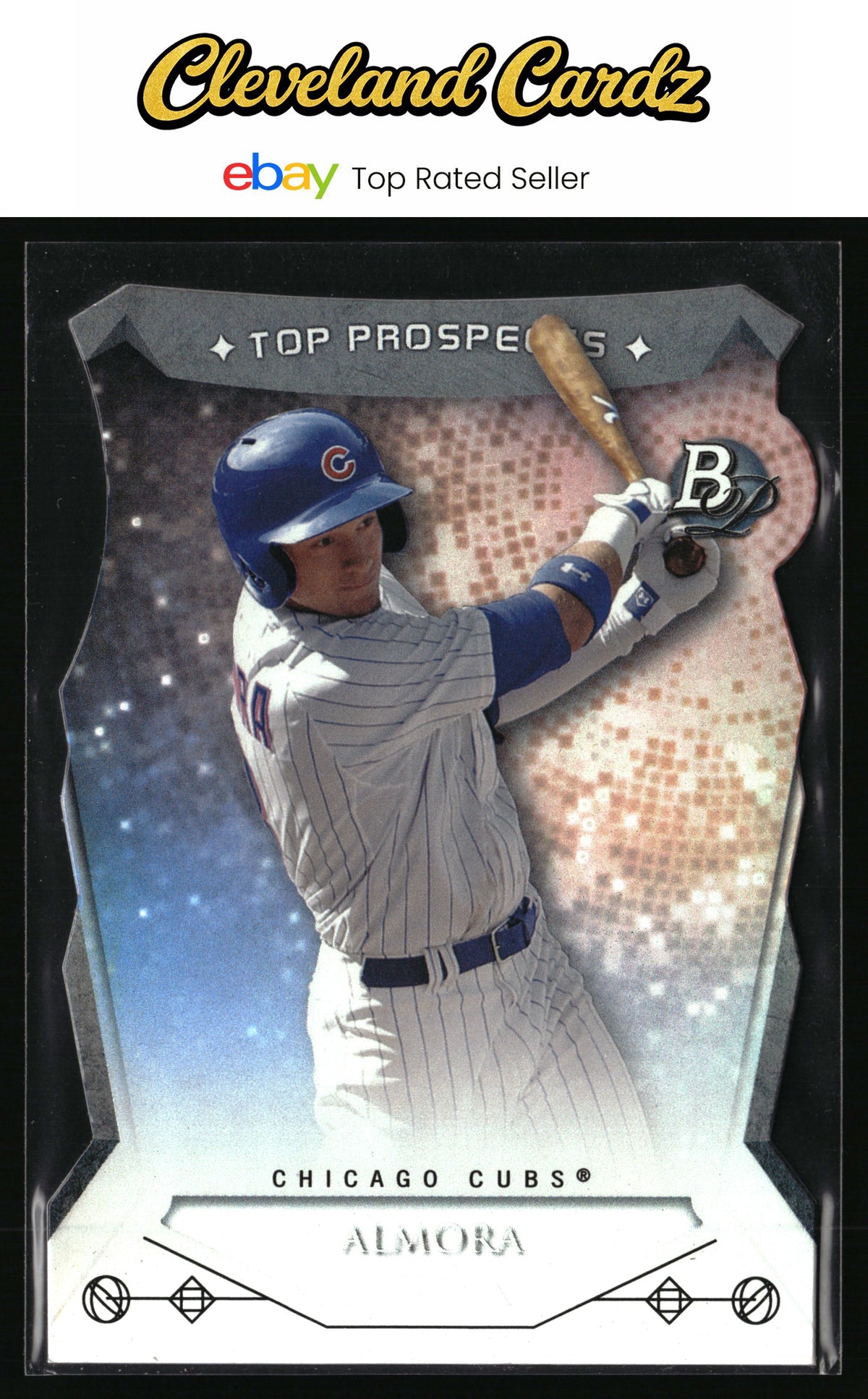 2014 Bowman Platinum #TP-AA Albert Almora Top Prospects Die Cuts