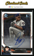 2018 Bowman Chrome #BCPA-RAR Rogelio Armenteros Prospects Autographs