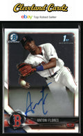 2018 Bowman Chrome #BCPA-AF Antoni Flores Prospects Autographs