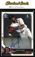 2018 Bowman Chrome #BCPA-AF Antoni Flores Prospects Autographs