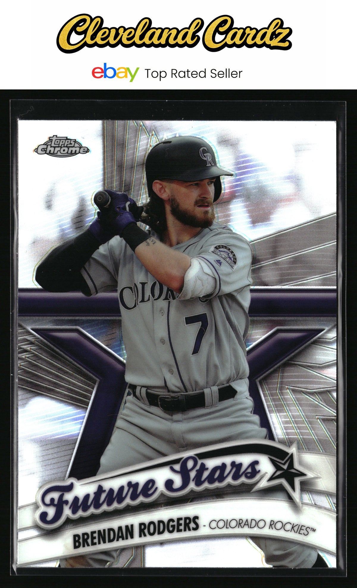 2020 Topps Chrome #FS-12 Brendan Rodgers Future Stars