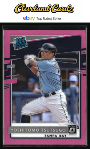 2020 Donruss Optic #61 Yoshitomo Tsutsugo Pink