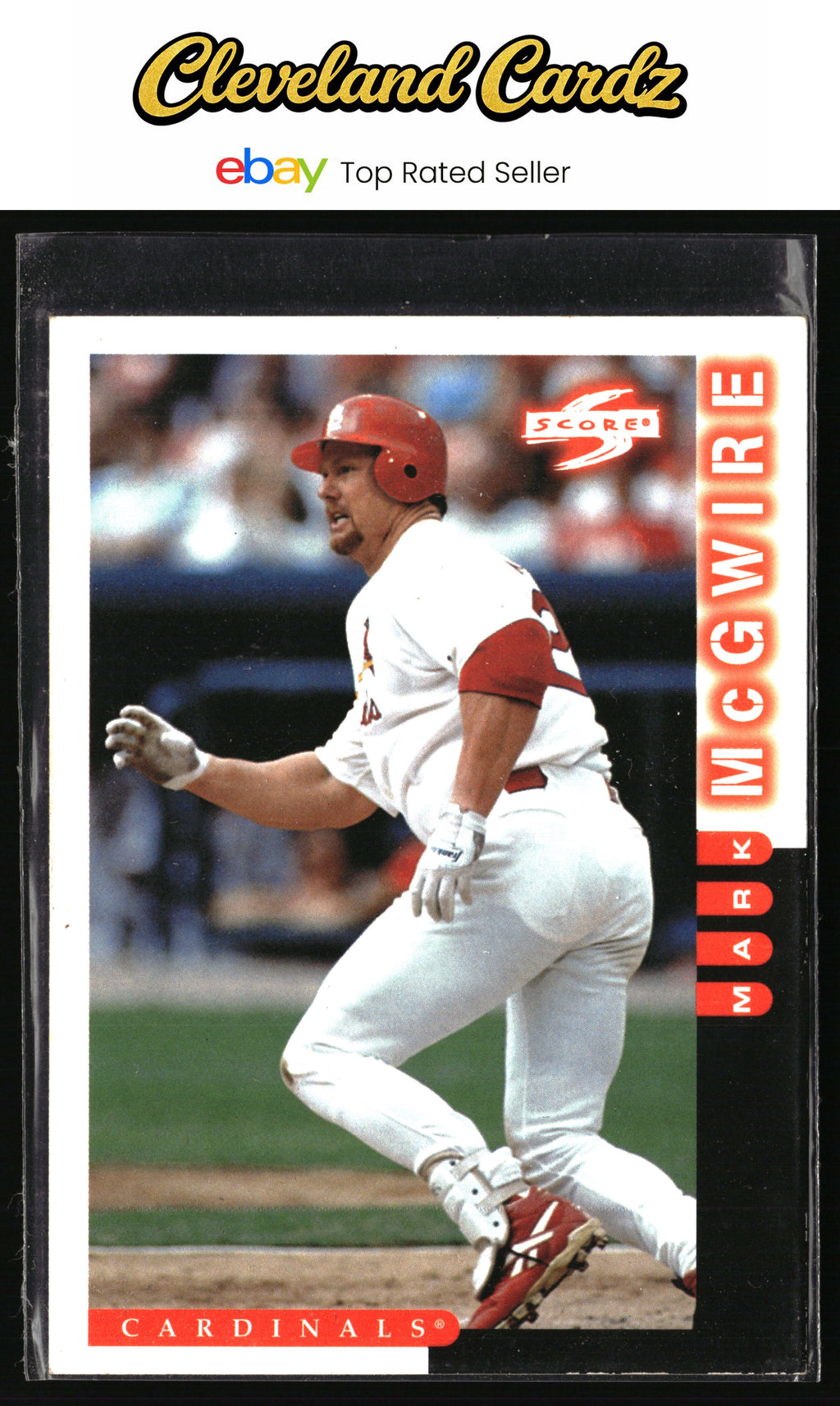 1998 Score #41 Mark McGwire EX+
