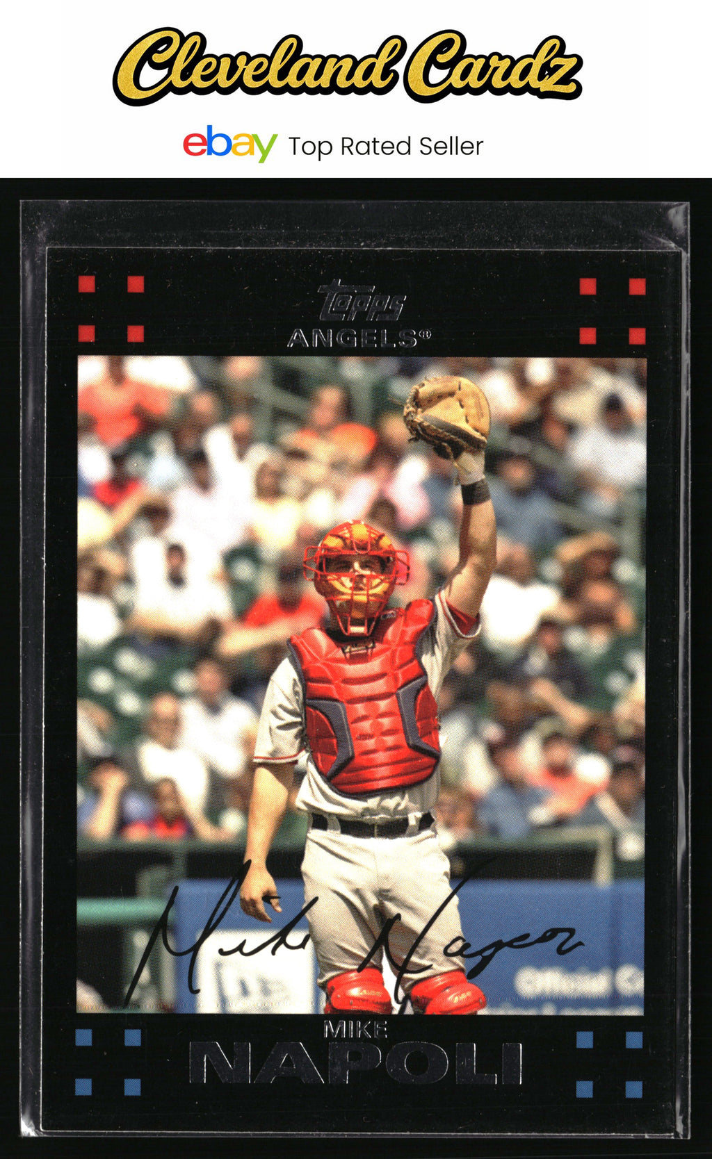 2007 Topps #93 Mike Napoli EX+