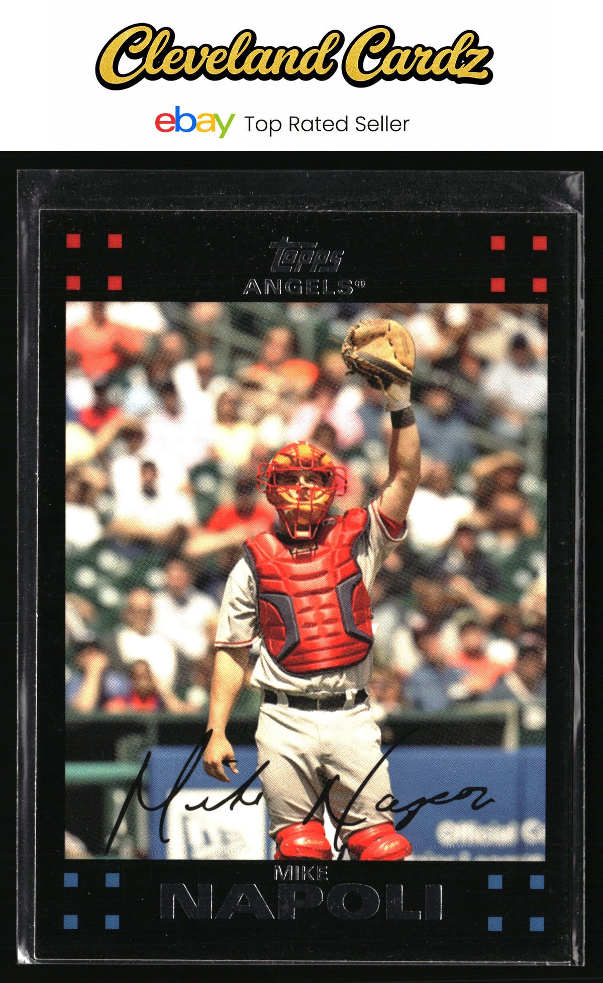 2007 Topps #93 Mike Napoli EX+