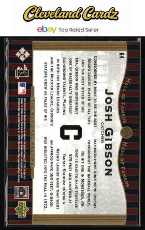 2001 Upper Deck Hall of Famers #64 Josh Gibson