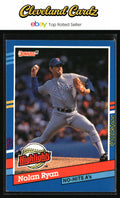 1991 Donruss #BC-3 Nolan Ryan Bonus Cards EX+
