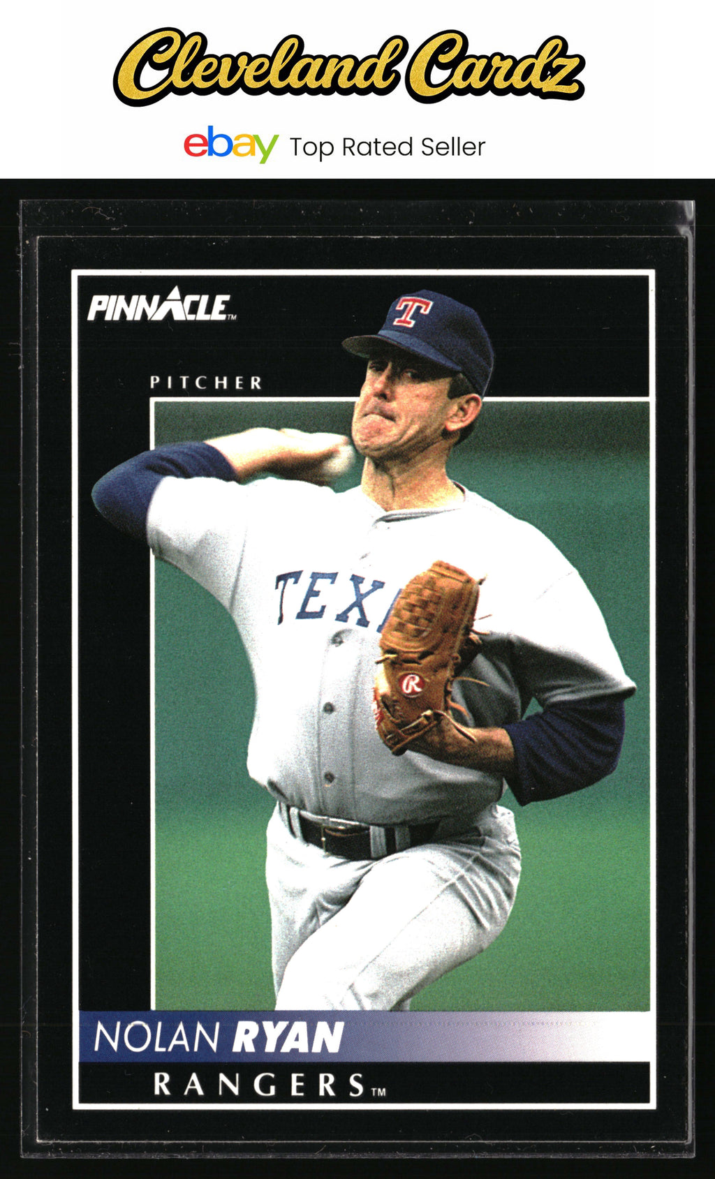 1992 Pinnacle #50 Nolan Ryan