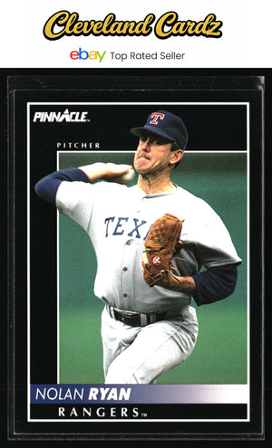 1992 Pinnacle #50 Nolan Ryan