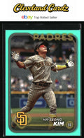 2024 Topps #127 Ha-Seong Kim Aqua