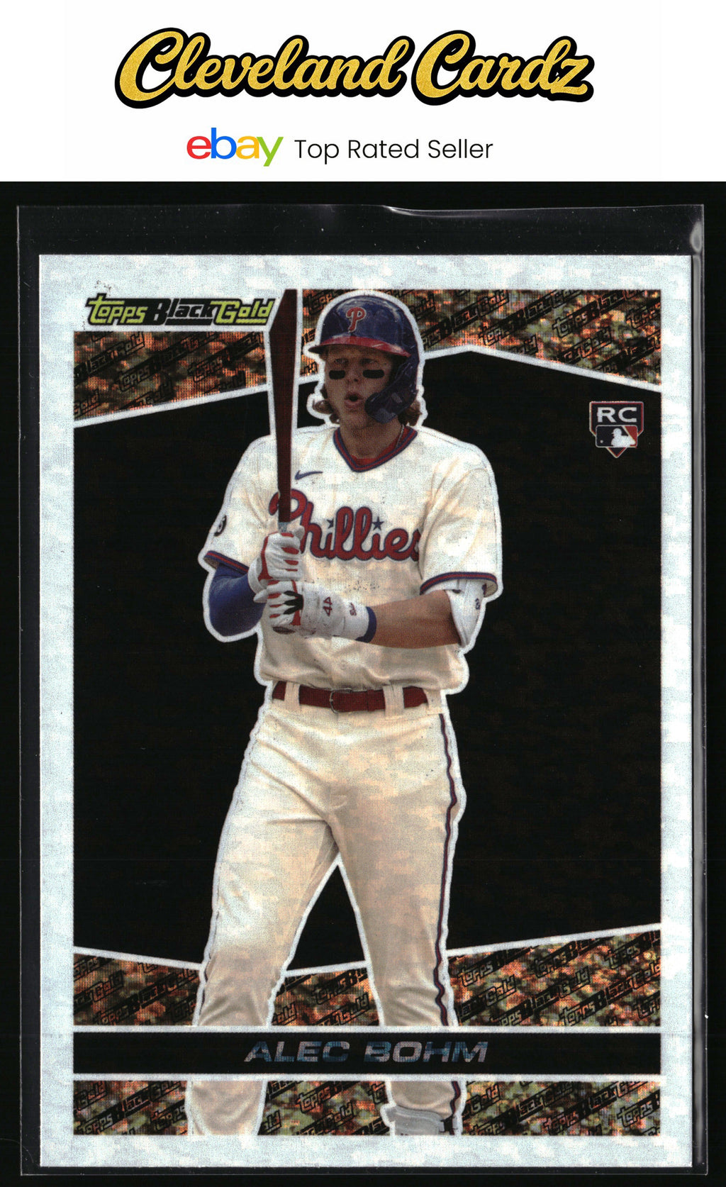2021 Topps Update #BG-24 Alec Bohm Topps Black Gold