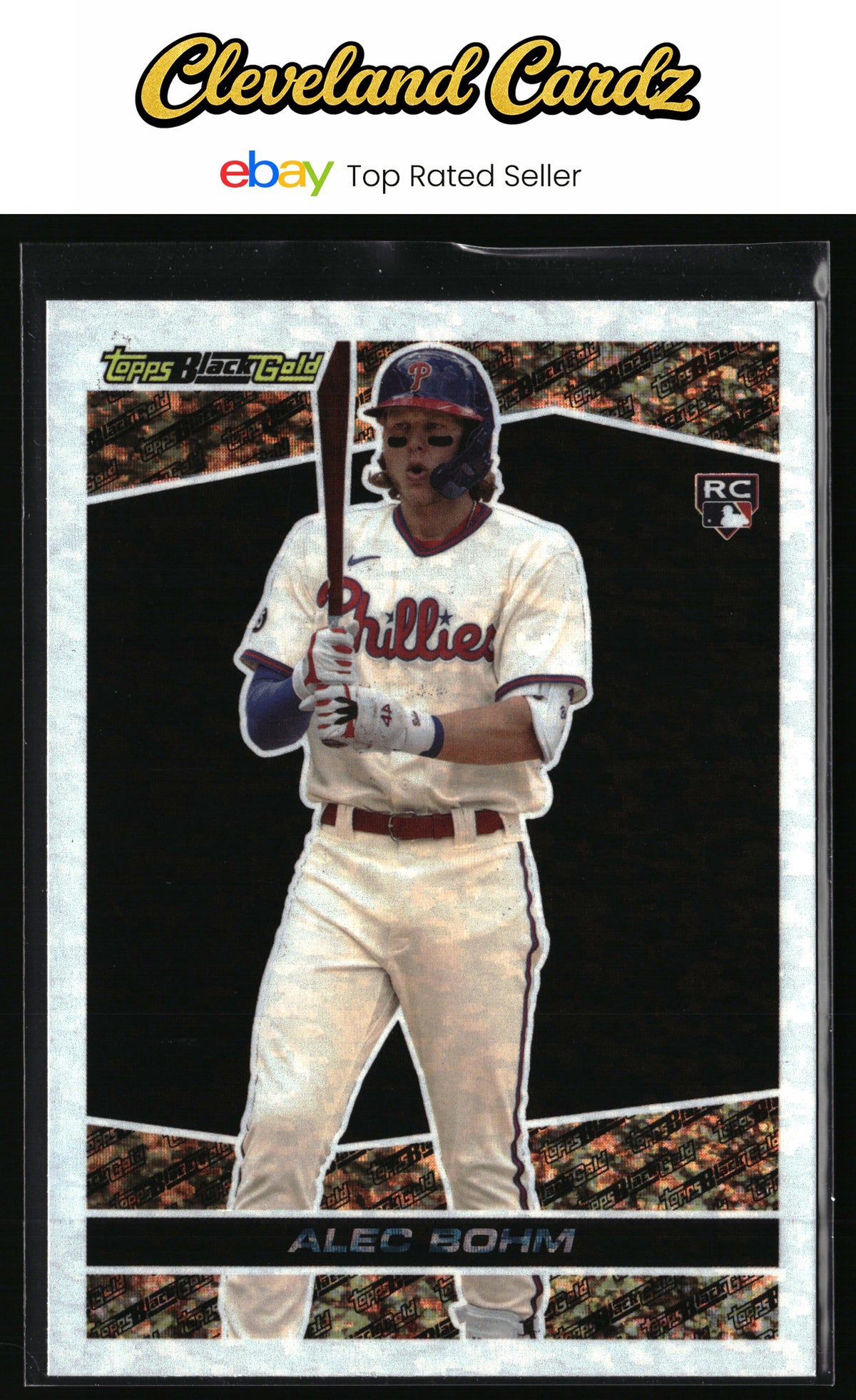 2021 Topps Update #BG-24 Alec Bohm Topps Black Gold