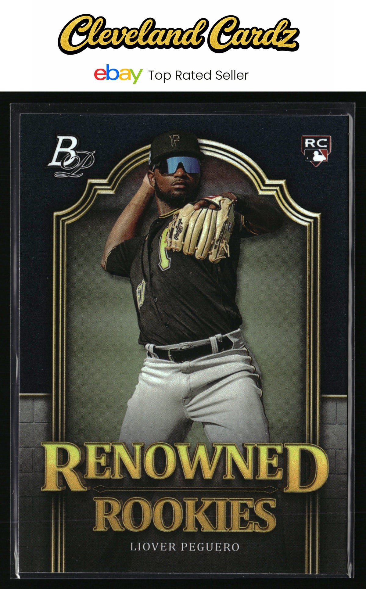 2023 Bowman Platinum #RR-14 Liover Peguero Renowned Rookies