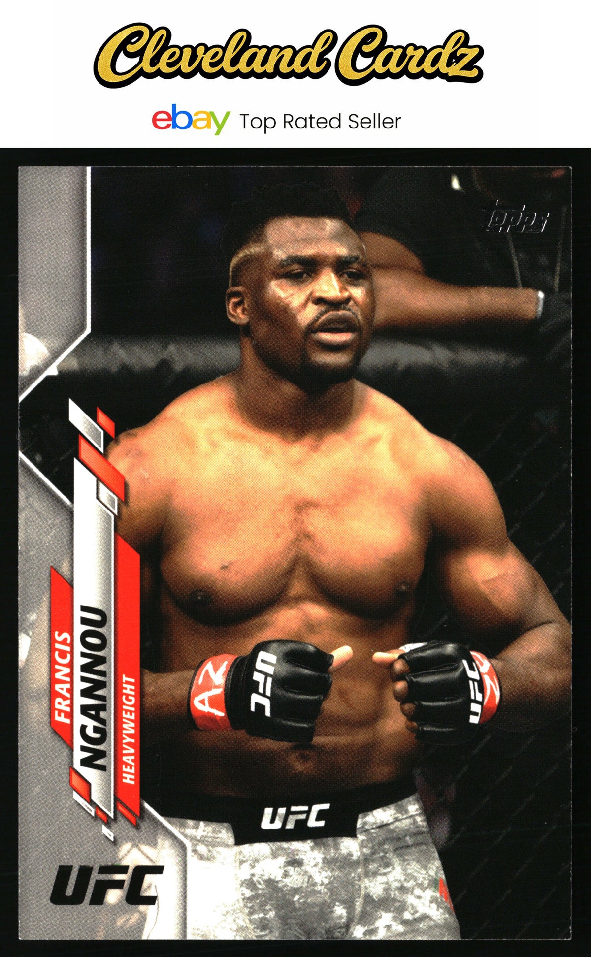 2020 Topps UFC #51 Francis Ngannou