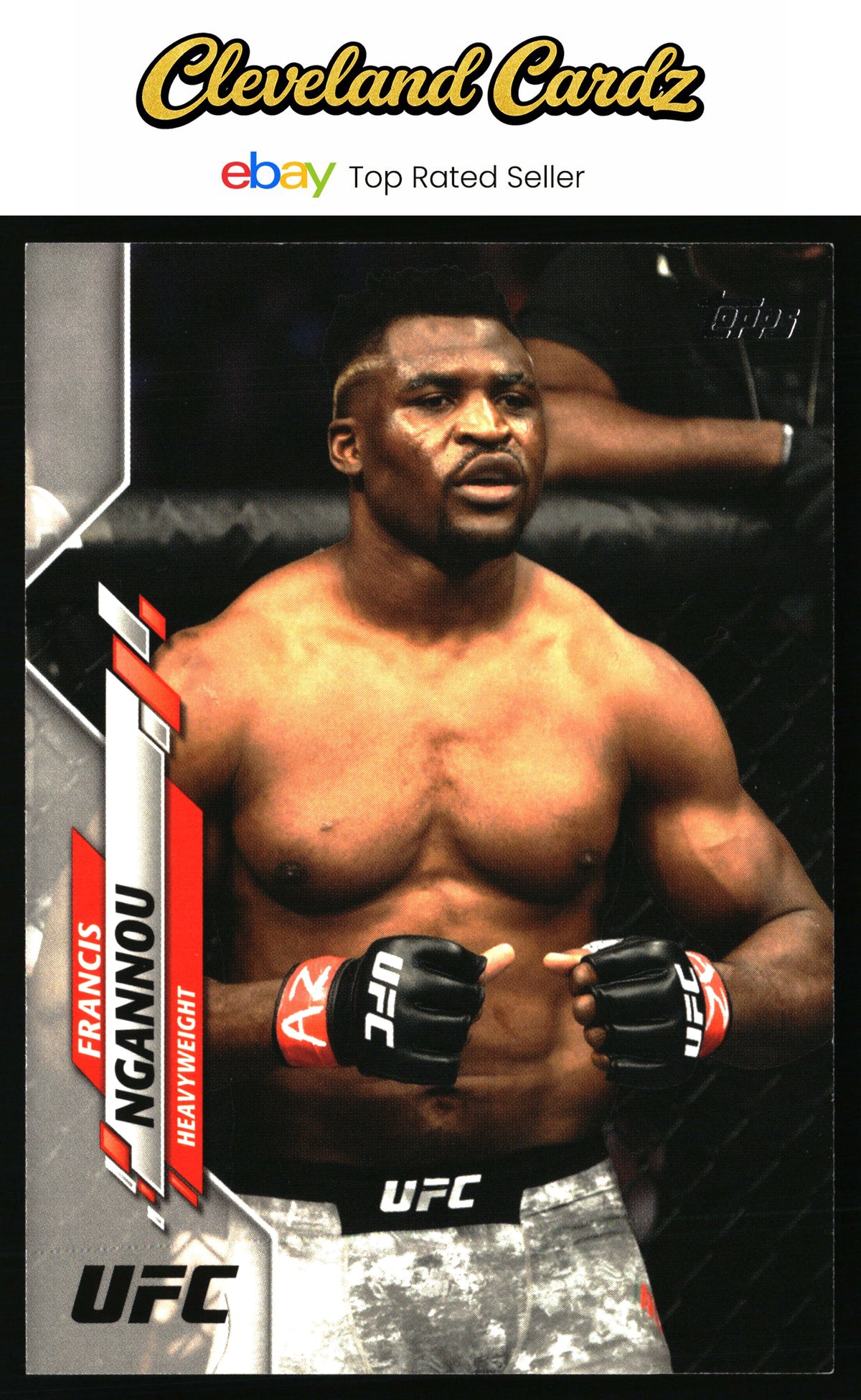 2020 Topps UFC #51 Francis Ngannou