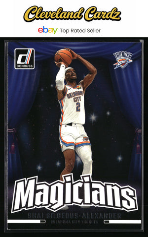 2024-25 Donruss #3 Shai Gilgeous-Alexander Magicians