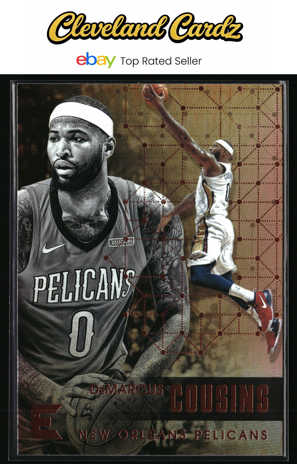2017-18 Panini Essentials #134 DeMarcus Cousins