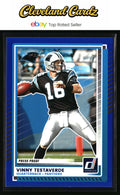 2025 Donruss #232 Vinny Testaverde Press Proofs Blue