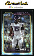 2024 Topps Chrome #221 Dallas Turner Prism Refractor