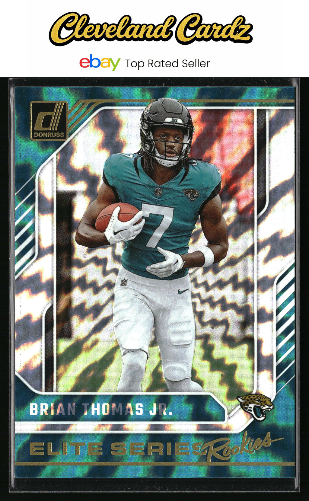 2024 Donruss #17 Brian Thomas Jr. Elite Series Rookies