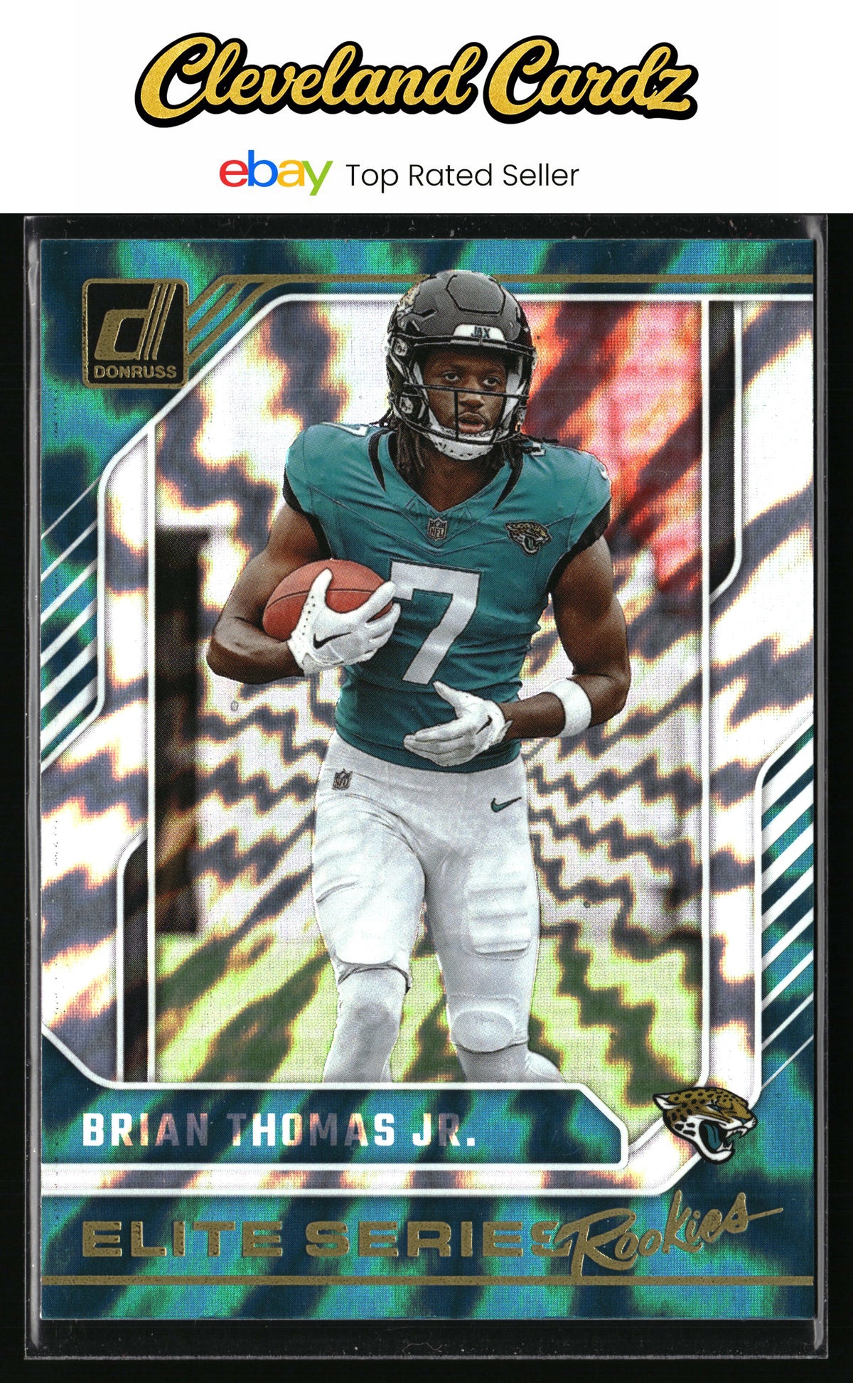 2024 Donruss #17 Brian Thomas Jr. Elite Series Rookies