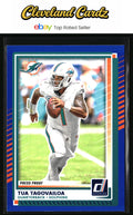 2025 Donruss #47 Tua Tagovailoa Press Proofs Blue