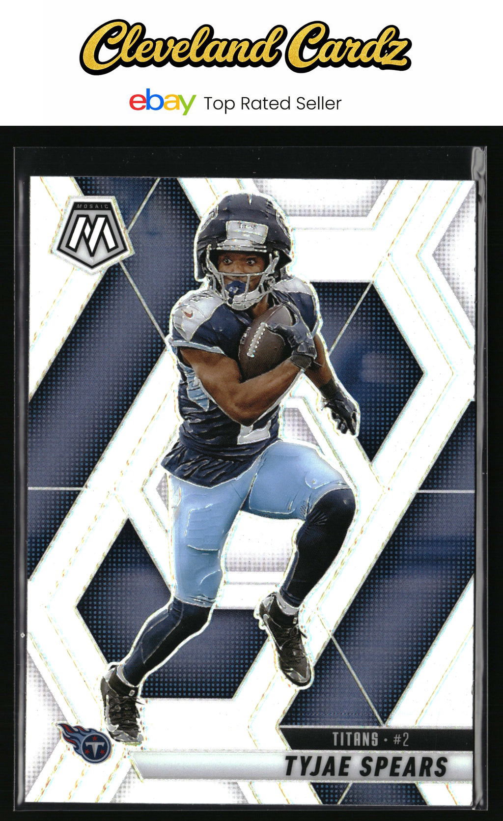 2025 Panini Mosaic #69 Tyjae Spears Silver