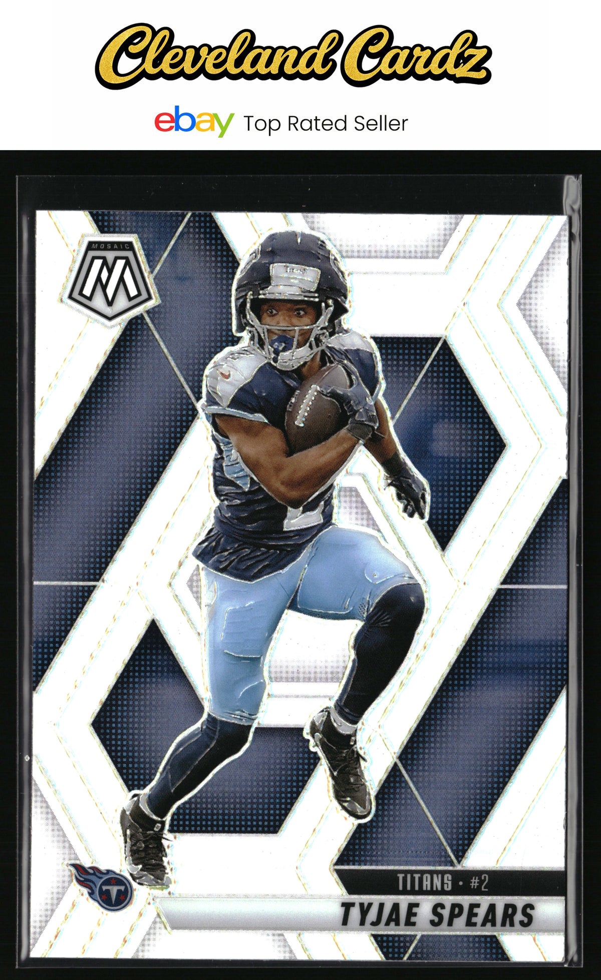 2025 Panini Mosaic #69 Tyjae Spears Silver