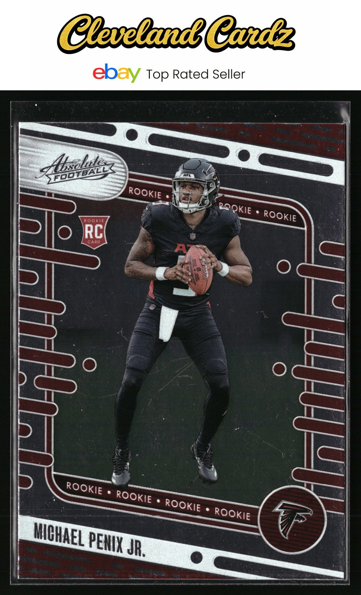 2024 Panini Absolute #108 Michael Penix Jr. Blue