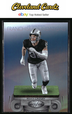 2024 Panini Certified #15 Maxx Crosby Franchise Foundations