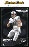 2025 Panini Mosaic #4 Brock Bowers Epic Performers Mosaic
