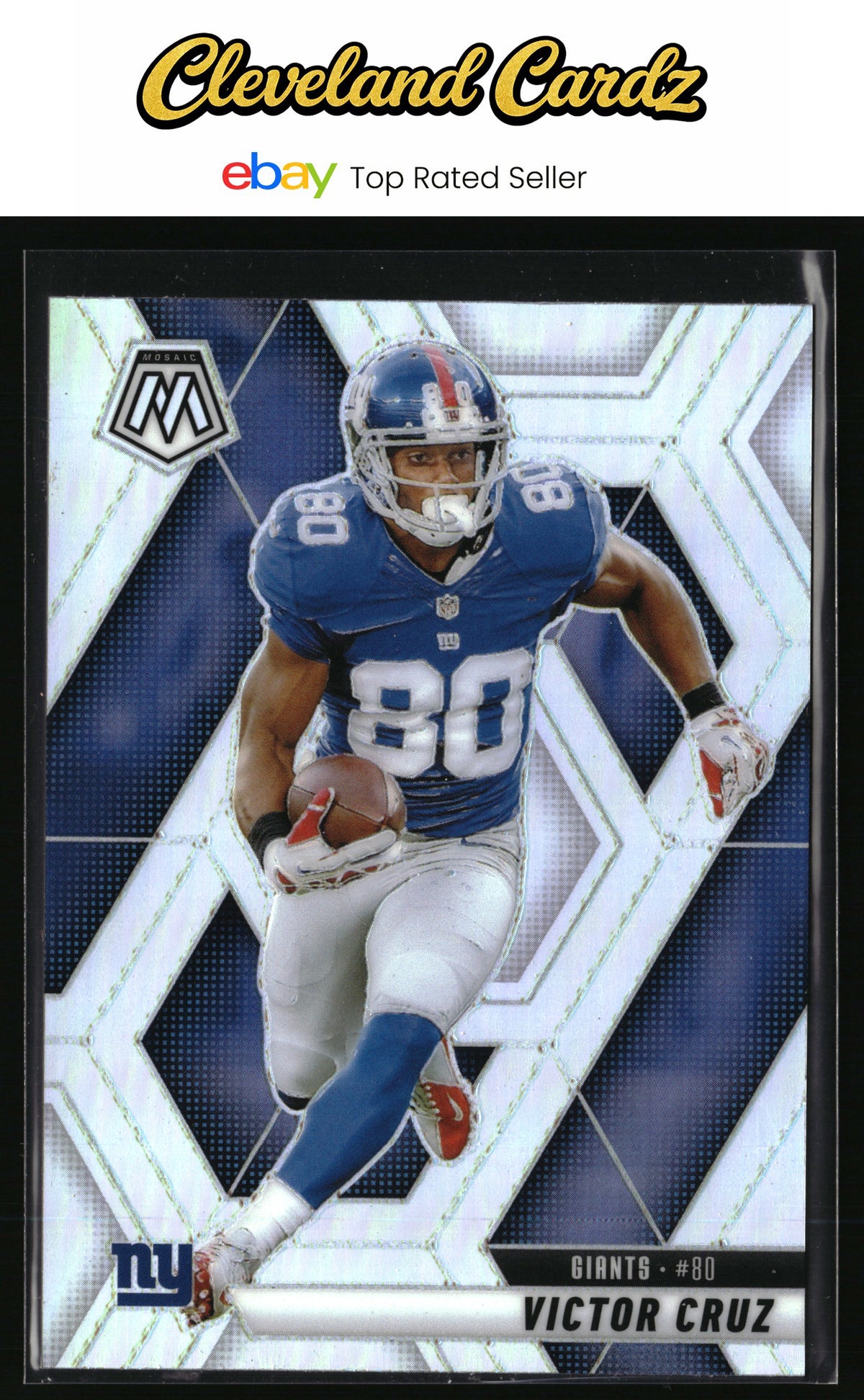 2025 Panini Mosaic #123 Victor Cruz Silver