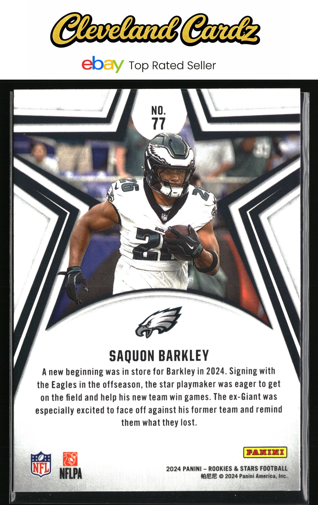 2024 Panini Rookies & Stars #77 Saquon Barkley