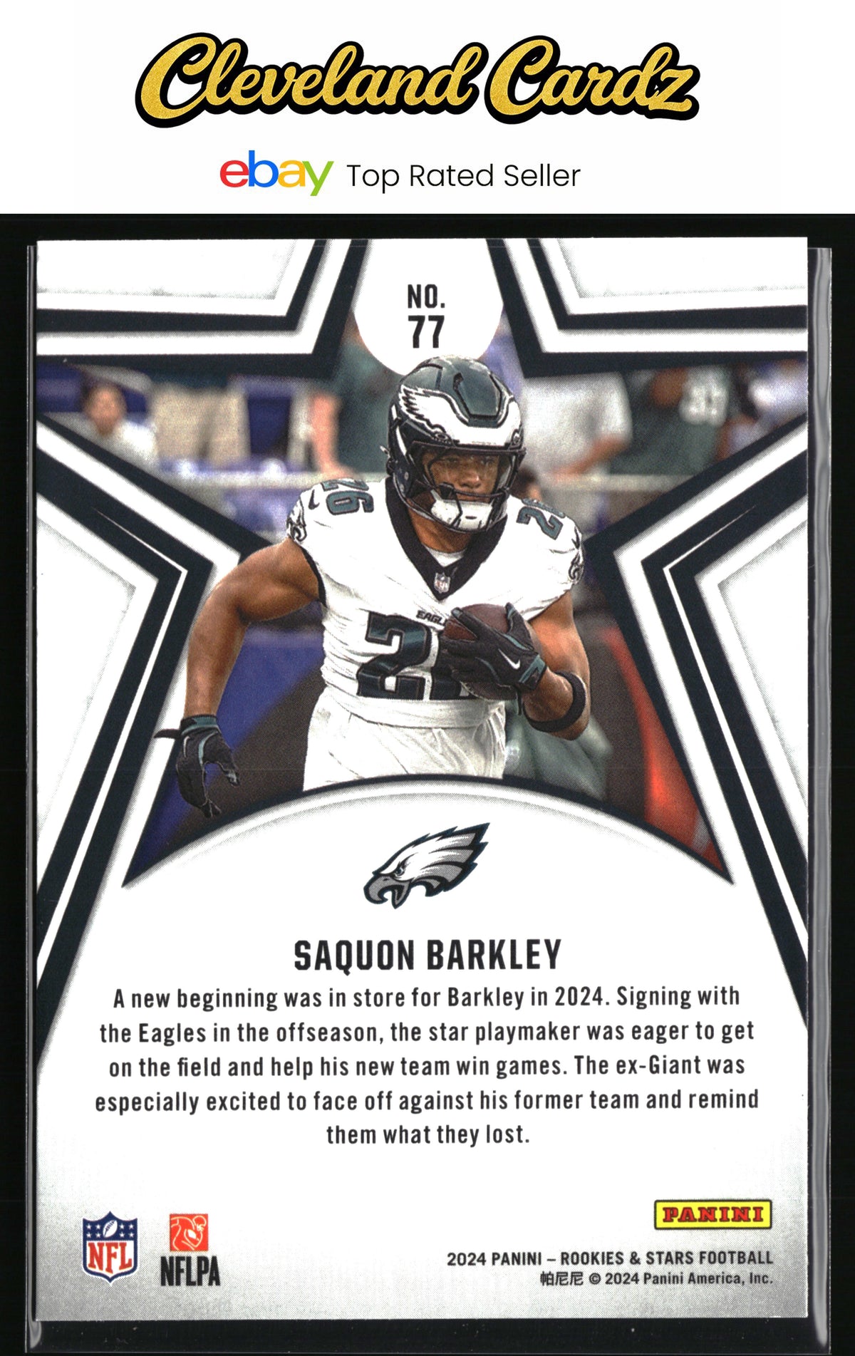 2024 Panini Rookies & Stars #77 Saquon Barkley