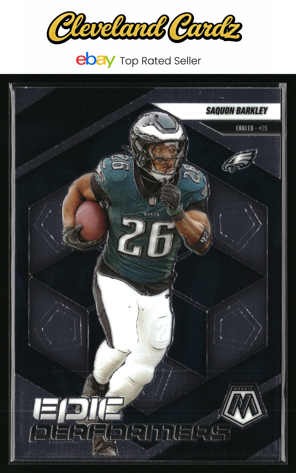 2025 Panini Mosaic #2 Saquon Barkley Epic Performers