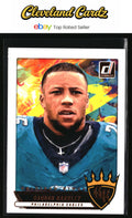 2025 Donruss #GK-SBY Saquon Barkley Gridiron Kings